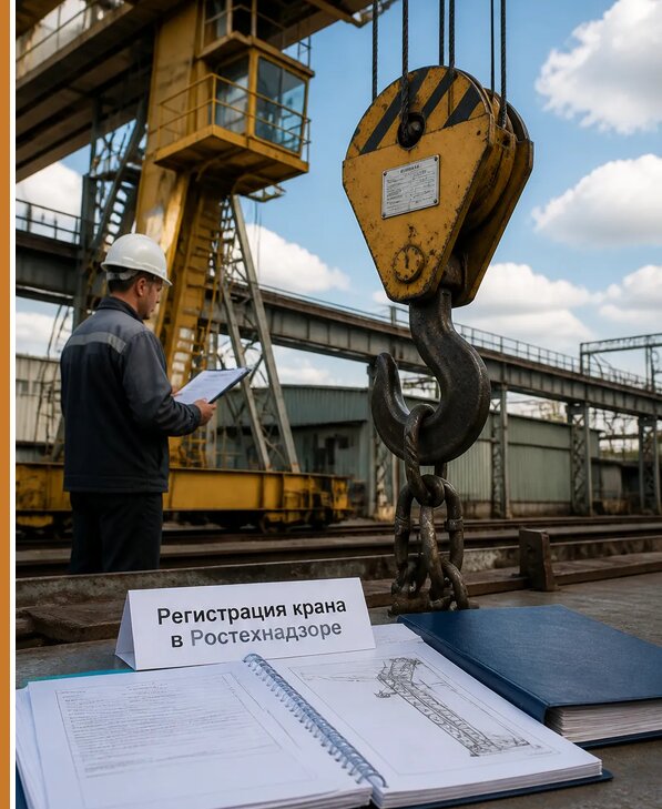 Регистрация крана в Ростехнадзоре в Липецке от 15591 р. | Авеста ОТиПБ